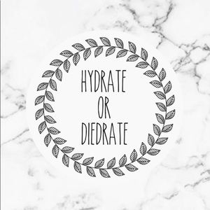 Hydrate or Diedrate Sticker Hydroflask Laptop